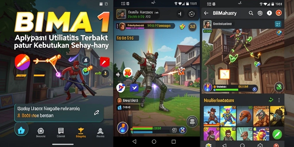 Tampilan antarmuka BIMA11 yang sederhana dan fungsional.