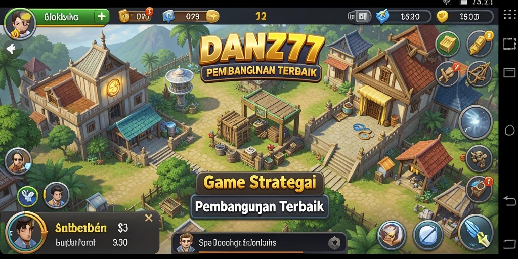 Tampilan menarik gameplay <strong>DAN777</strong> dengan elemen strategi.