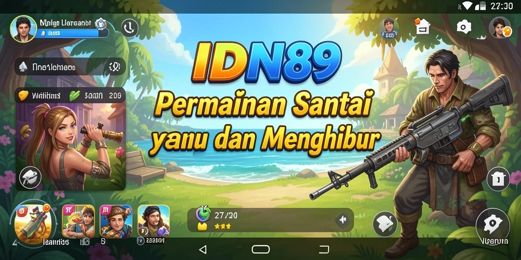 Screenshot IDN89 menampilkan gameplay yang menyenangkan dan colorful.