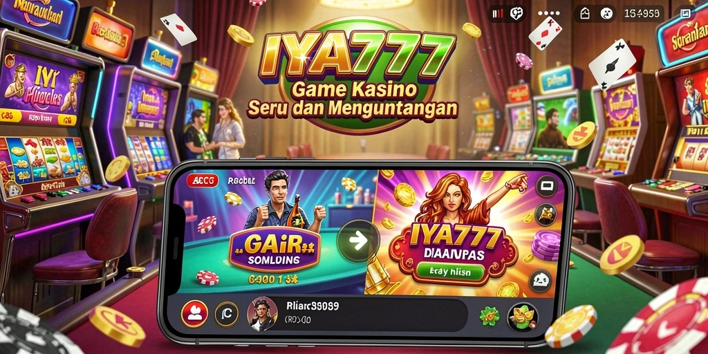 Tampilan gameplay seru dan menguntungkan di IYA777.