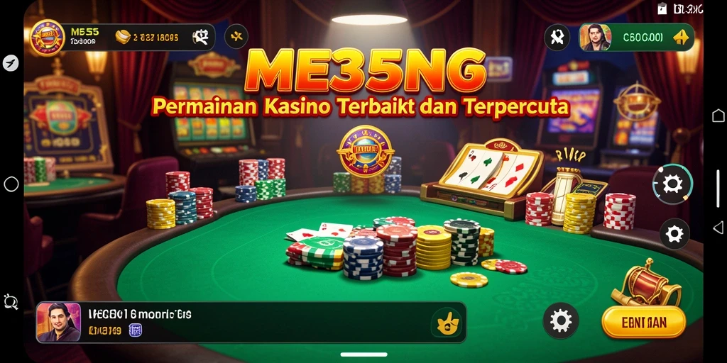 Tampilan gameplay ME355 yang menarik dan seru dalam permainan Kasino.
