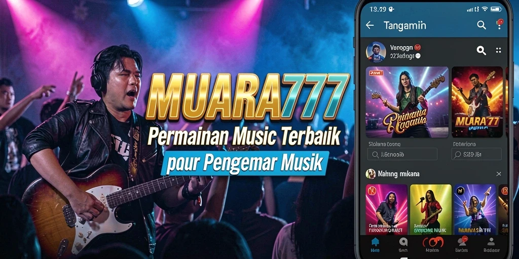 Tampilan gameplay MUARA777 yang mendebarkan dengan banyak tantangan musik.