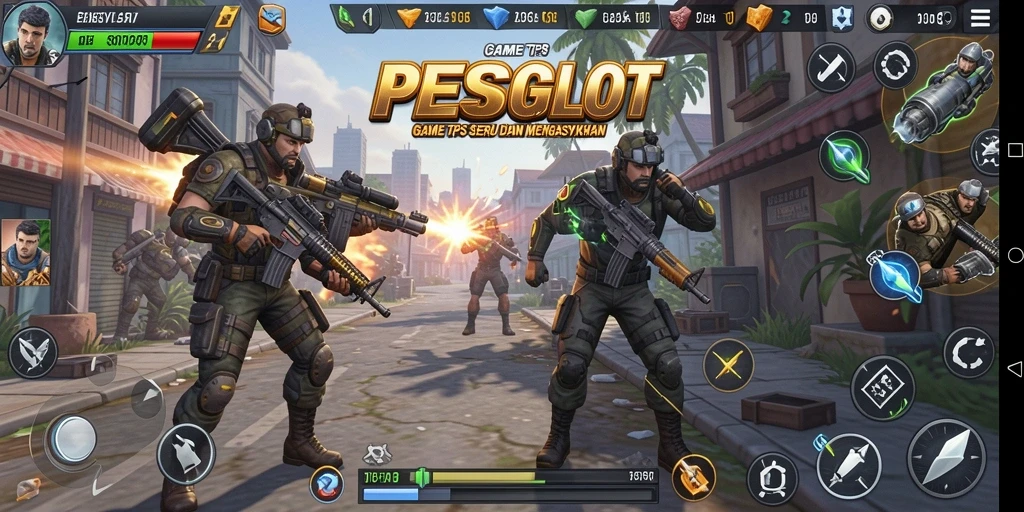 Gameplay mendebarkan dari PESGSLOT dengan grafis menawan.